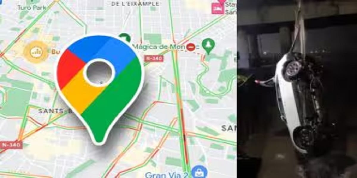 गूगल मैप ने फिर दिया धोखा! खाई में गिरी कार, पुलिस ने बचाई महिला की जान… पहले भी कई बार हुआ ऐसा