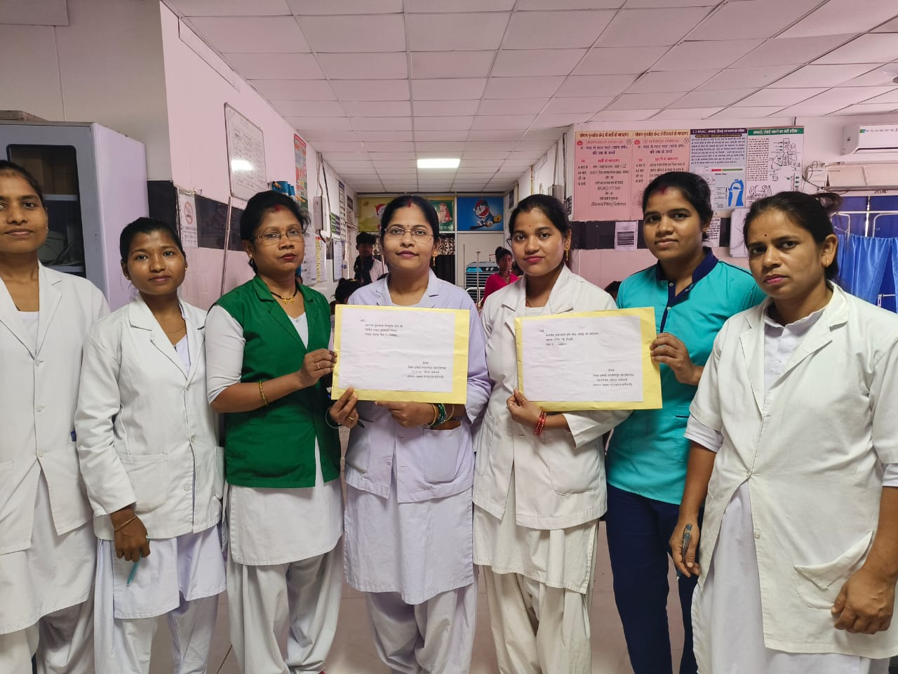 एनएचएम महिला कर्मचारियों ने प्रधानमंत्री व मुख्यमंत्री को भेजी राखी, मांगा नियमितिकरण का “उपहार