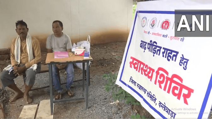 भारी बारिश से बस्तर में बाढ़ ; सीएम साय ने गृहमंत्री शाह को बताये हालात