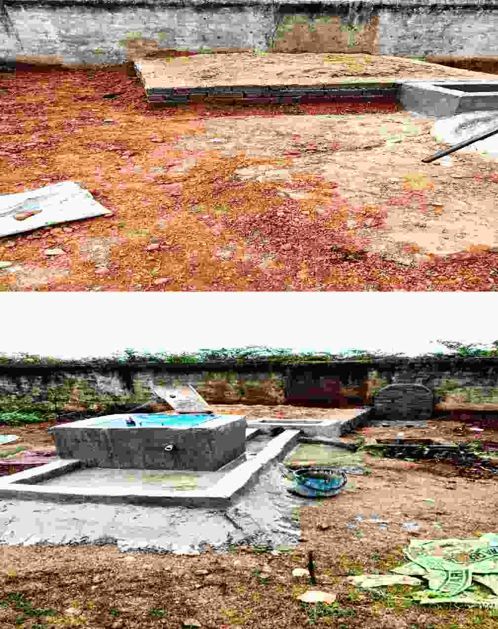 बाम्हु में सामुदायिक रिचार्ज पिट से जलस्तर में सुधार