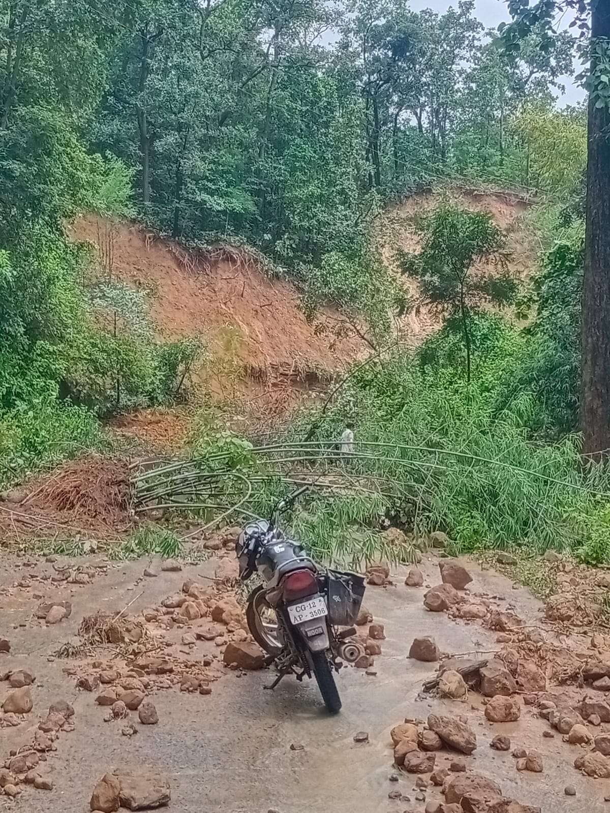 “गढ़ उपरोढा में मूसलधार बारिश से बोगदा घाट बंद, 25 गांवों का संपर्क टूटा”
