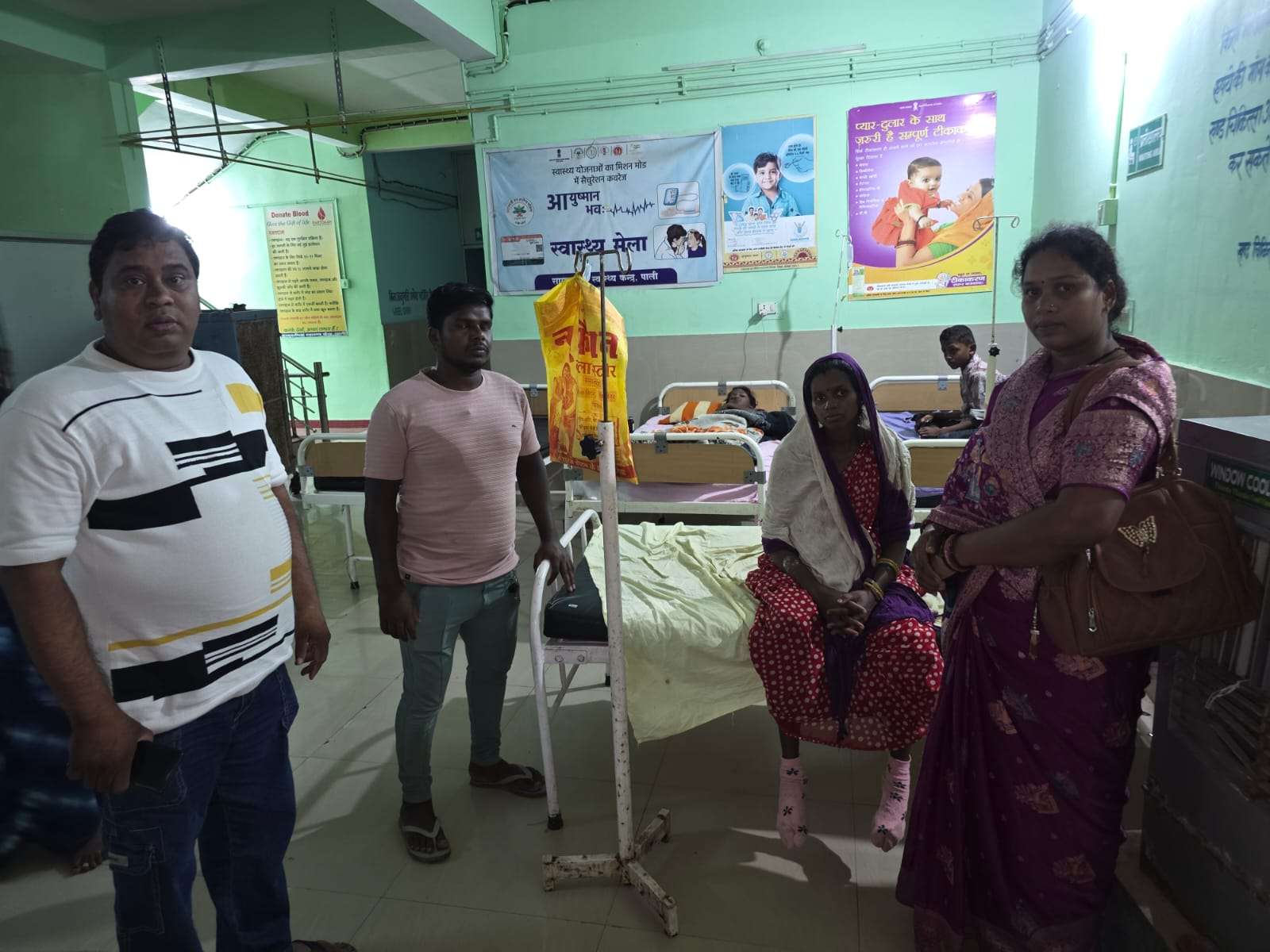*सामुदायिक स्वास्थ्य केंद्र पाली का औचक निरीक्षण, लापरवाहियों पर सभापति माया रूपेश कंवर ने जताई नाराज़गी*