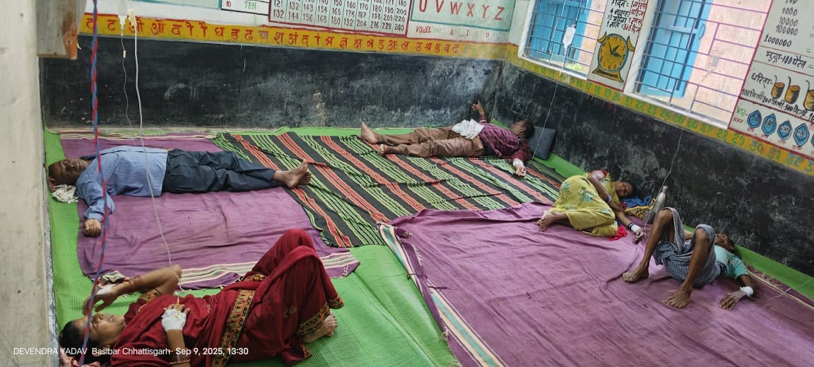 कोरबा जिले के ग्राम पंचायत बसीबार में हैजे का प्रकोप, सैकड़ों लोग बीमार