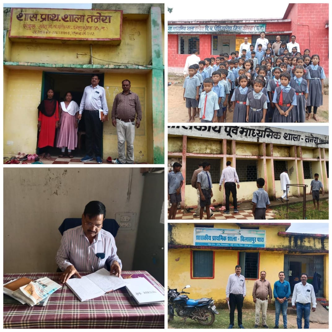 विद्यालय निरीक्षण में लापरवाह शिक्षकों पर गिरी गाज