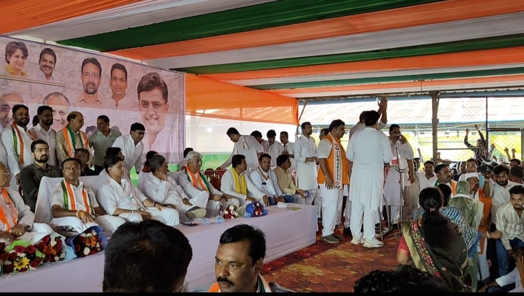 मुंगेली में कांग्रेस का हल्ला बोल, सचिन पायलट ने उठाया वोट चोरी का मुद्दा