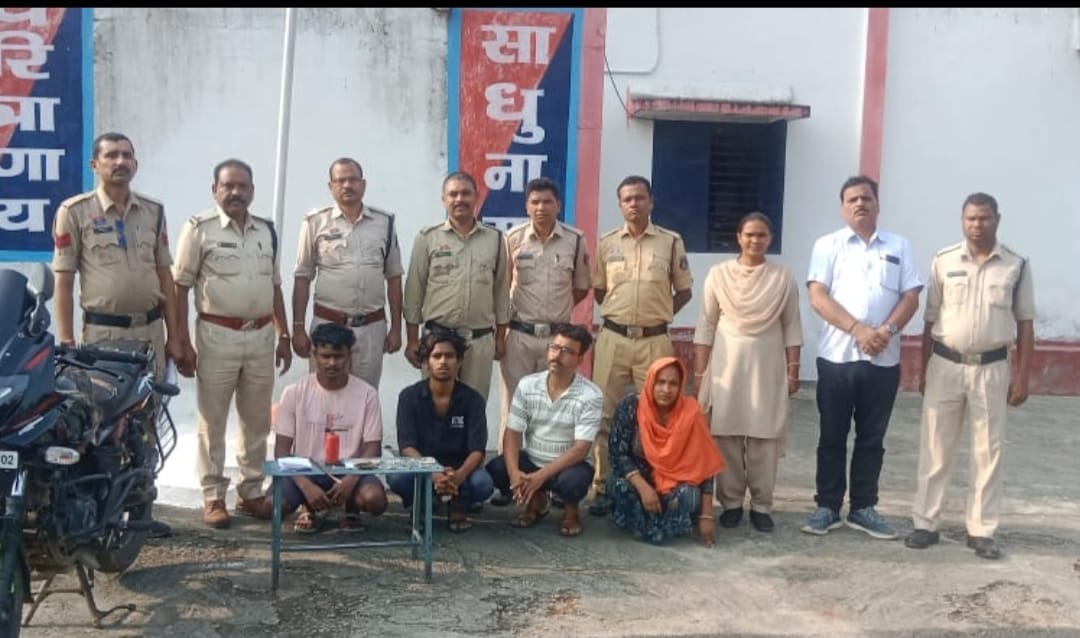 कोरिया पुलिस ने चोरी का बड़ा मामला सुलझाया, तीन आरोपी गिरफ्तार