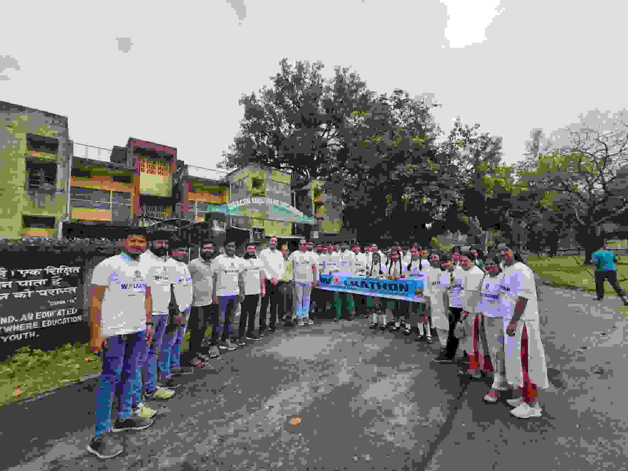 🌟 पदयात्रा से गूंजा दर्री — युवा शक्ति ने जगाया स्वास्थ्य, अनुशासन और एकता का संदेश! 🌟