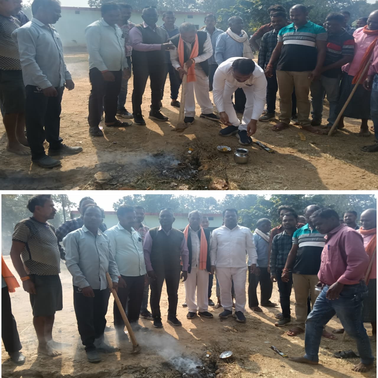 उड़ता में विकास की बड़ी शुरुआत: 10 लाख की सीसी रोड का भूमि पूजन, ग्रामवासियों में खुशी की लहर