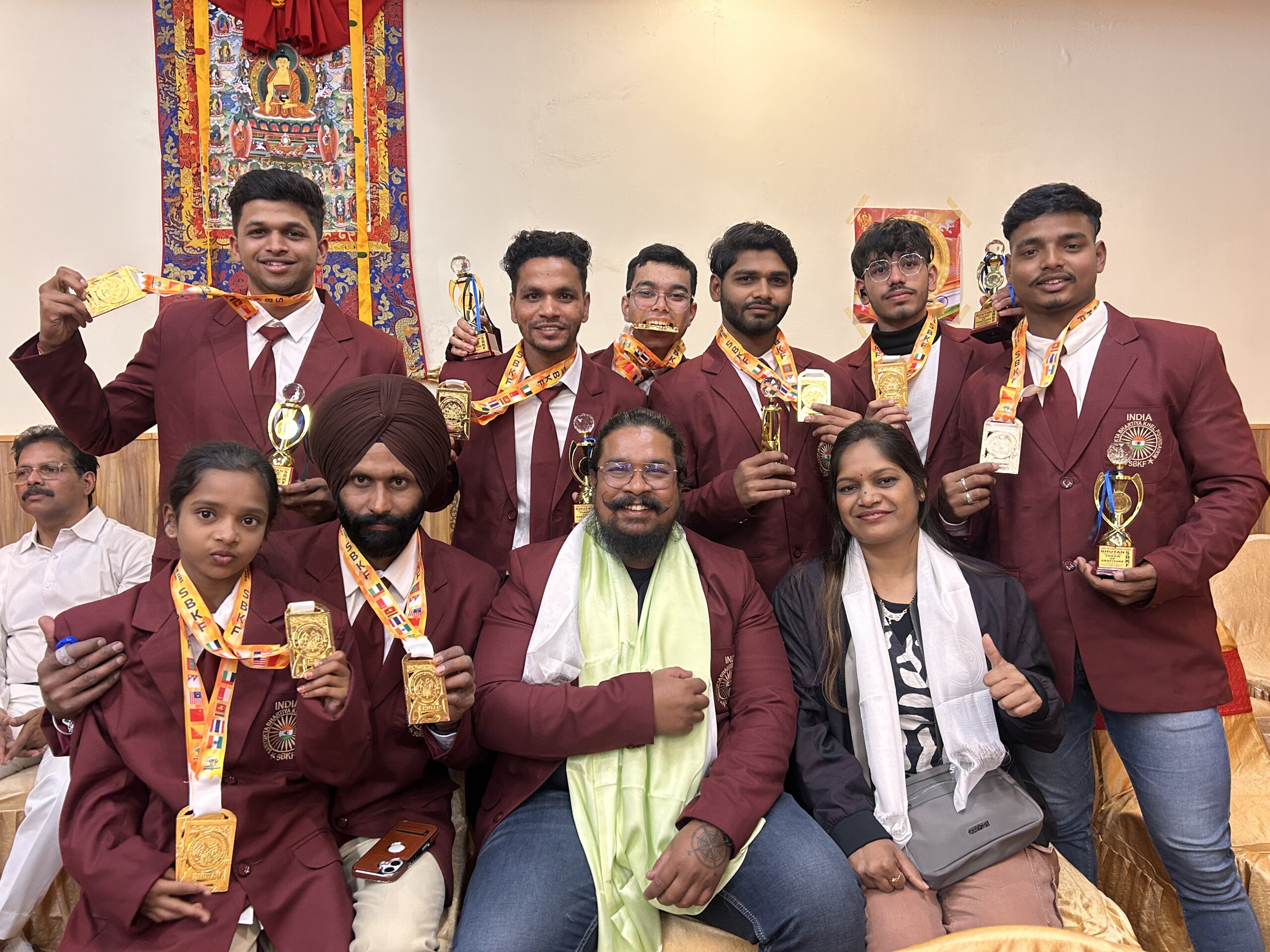 अंतर्राष्ट्रीय पावरलिफ्टिंग चैंपियनशिप में कोरबा के मेहुल, प्रयांश, नितेश, करण और अमित ने भूटान में लहराया तिरंगा, जीते स्वर्ण-रजत पदक