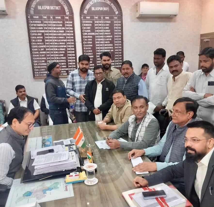 एसआईआर में गड़बड़ी का आरोप, कांग्रेस ने कलेक्टर से की शिकायत