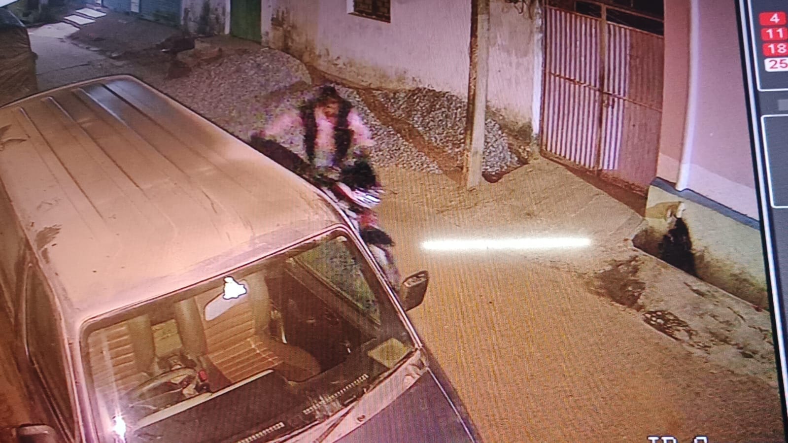 अयोध्यापुरी दुर्गा चौक से बाइक चोरी, CCTV में कैद हुई वारदात देखे वीडियो