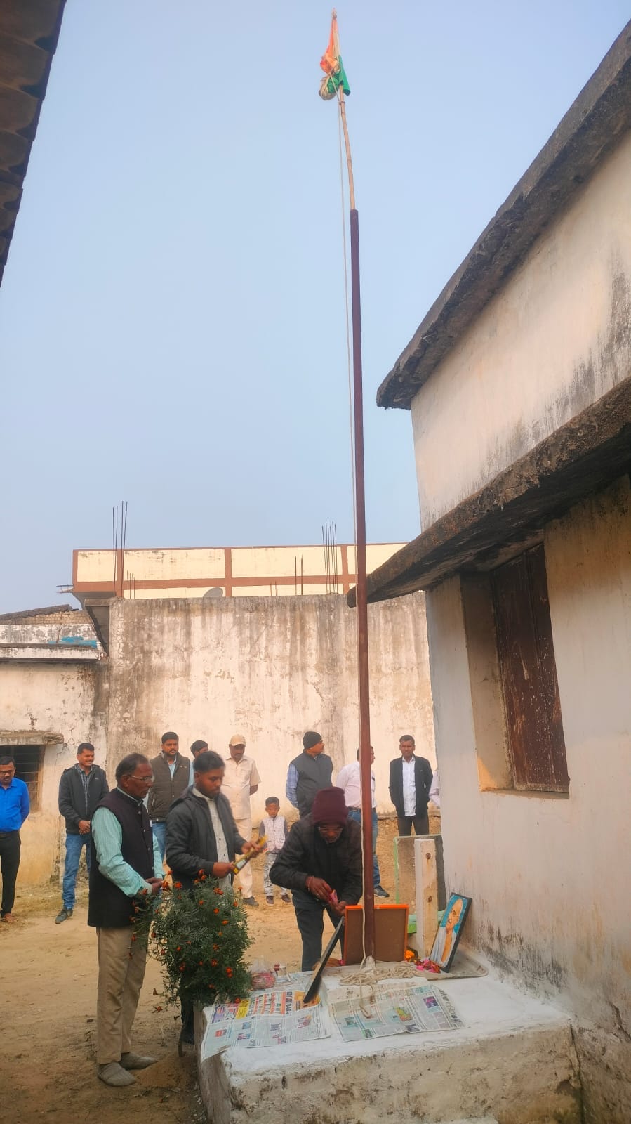 पोड़ी उपरोड़ा ब्लॉक में देशभक्ति का सैलाब, जगह-जगह शान से लहराया तिरंगा