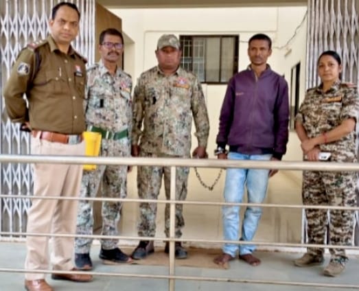 कांकेर पुलिस की बड़ी सफलता: रायपुर रेलवे स्टेशन के पास से आरोपी गिरफ्तार