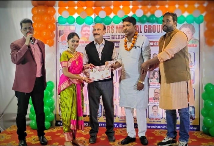 स्वर कोकिला लता मंगेशकर की पुण्यतिथि पर बिलासपुर में संगीतमय नमन