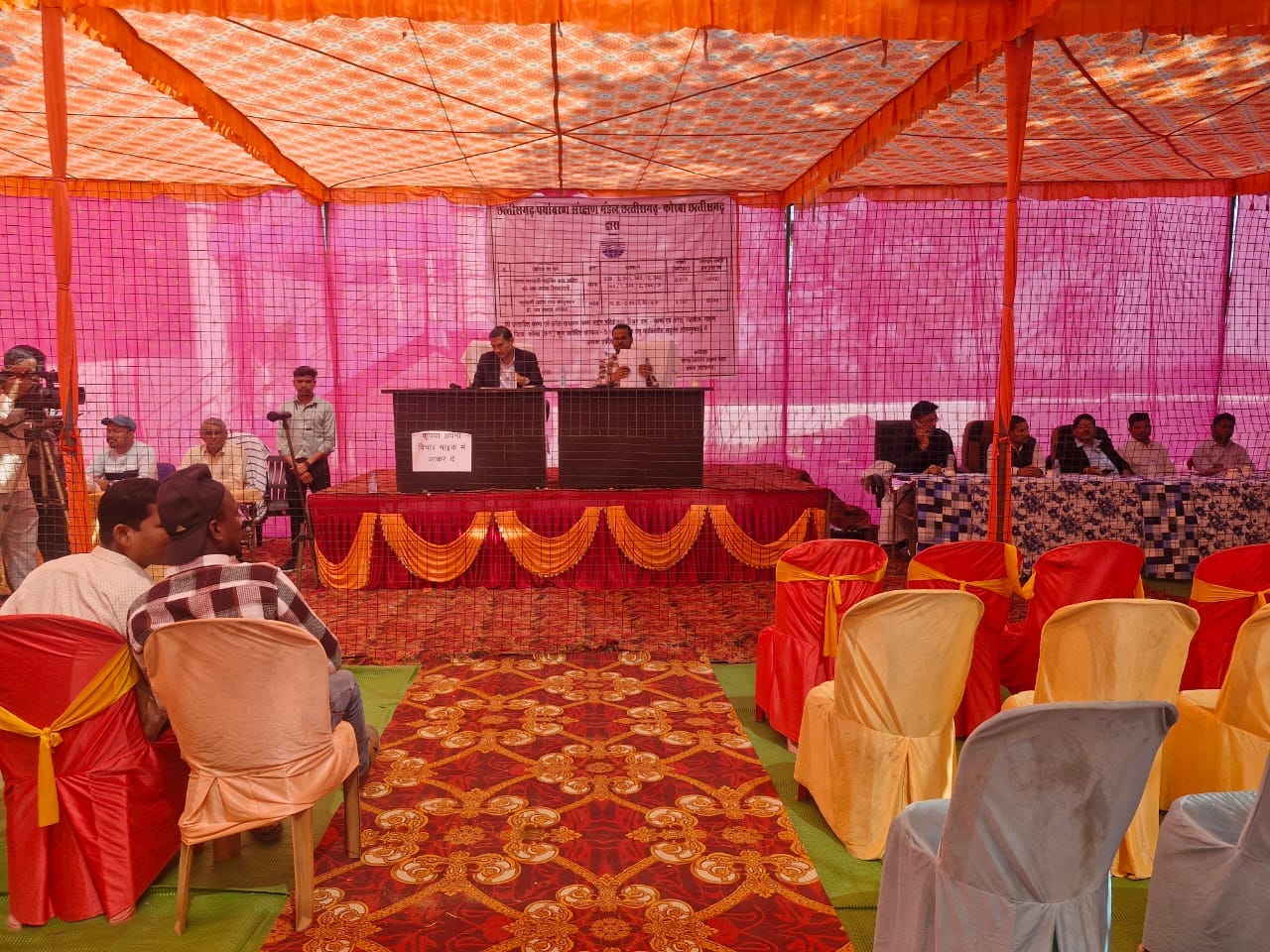 ग्राम शर्मा में स्टोन माइन परियोजनाओं पर जनसुनवाई संपन्न, ग्रामीणों ने रखी आपत्तियां व सुझाव