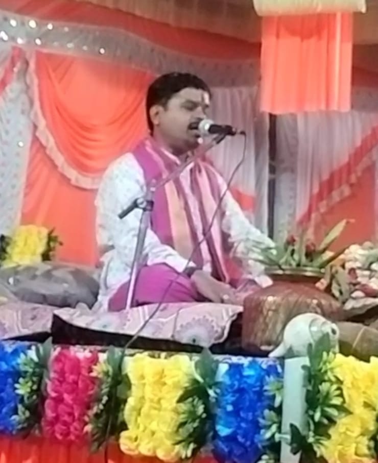 पोड़ी खुर्द (तुरीमार) में कलश यात्रा के साथ भव्य शिवपुराण कथा का शुभारंभ