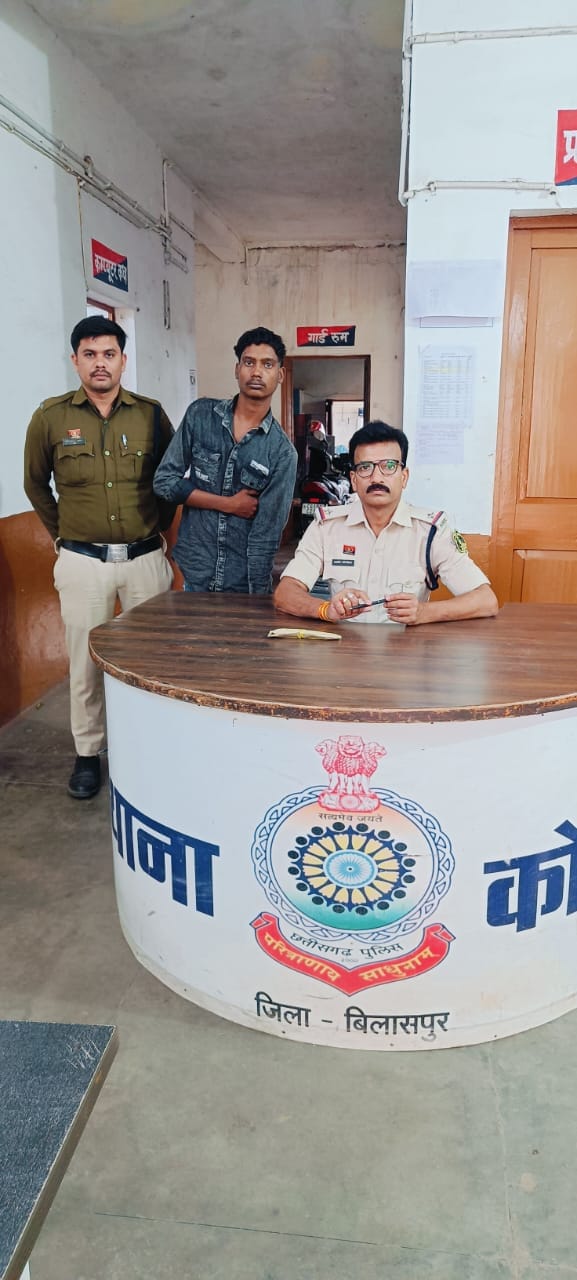 शराब के लिए पैसे न मिलने पर चाकूबाजी करने वाला ‘टोबो’ गिरफ्तार, भेजा गया जेल