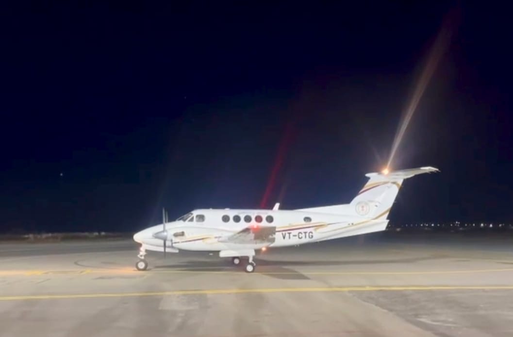 बिलासपुर एयरपोर्ट के लिए ऐतिहासिक दिन: नाइट लैंडिंग का सफल ट्रायल संपन्न